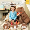 image:imageFranco Kids Bedding Super Soft Plush Cuddle Pillow Buddy One Size BatmanJurassic World