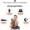 image:imageFranco Kids Bedding Super Soft Plush Cuddle Pillow Buddy One Size BatmanJurassic World Dominion