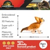 image:imageFranco Kids Bedding Super Soft Plush Cuddle Pillow Buddy One Size BatmanJurassic World Rebirth  Dilophosaurus