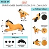 image:imageFranco Kids Bedding Super Soft Plush Cuddle Pillow Buddy One Size BatmanSpirit Riding Free Horse