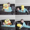 image:imageFranco Kids Bedding Super Soft Plush Cuddle Pillow Buddy One Size BatmanSpongebob