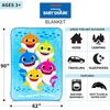 image:imageFranco Kids Bedding Super Soft Plush Micro Raschel Blanket 62 in x 90 in Baby SharkBaby Shark
