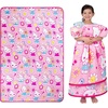 image:imageFranco Kids Bedding Super Soft Plush Micro Raschel Blanket 62 in x 90 in Baby SharkHello Kitty