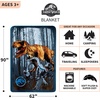 image:imageFranco Kids Bedding Super Soft Plush Micro Raschel Blanket 62 in x 90 in Baby SharkJurassic World Dominion