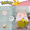 image:imageFranco Kids Bedding Super Soft Plush Micro Raschel Blanket 62 in x 90 in Baby SharkPokemon Girl