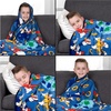image:imageFranco Kids Bedding Super Soft Plush Micro Raschel Blanket 62 in x 90 in Baby SharkSonic the Hedgehog  Rings for All