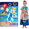 image:imageFranco Kids Bedding Super Soft Plush Micro Raschel Blanket 62 in x 90 in Baby SharkSonic the Hedgehog