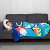 image:imageFranco Kids Bedding Super Soft Plush Micro Raschel Blanket 62 in x 90 in Baby SharkSonic the Hedgehog
