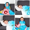 image:imageFranco Kids Bedding Super Soft Plush Micro Raschel Blanket 62 in x 90 in Baby SharkSpongebob Squarepants