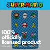 image:imageFranco Kids Bedding Super Soft Plush Micro Raschel Blanket 62 in x 90 in Baby SharkSuper Mario Checkered