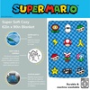 image:imageFranco Kids Bedding Super Soft Plush Micro Raschel Blanket 62 in x 90 in Baby SharkSuper Mario Checkered