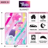 image:imageFranco Kids Bedding Super Soft Plush Micro Raschel Blanket 62 in x 90 in Baby SharkTrolls World Tour