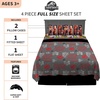 image:imageFranco Kids Bedding Super Soft Sheet Set Twin BatmanJurassic World