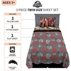 image:imageFranco Kids Bedding Super Soft Sheet Set Twin BatmanJurassic World