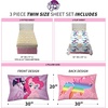 image:imageFranco Kids Bedding Super Soft Sheet Set Twin BatmanMy Little Pony