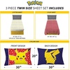 image:imageFranco Kids Bedding Super Soft Sheet Set Twin BatmanPokemon