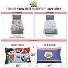 image:imageFranco Kids Bedding Super Soft Sheet Set Twin BatmanRyans World
