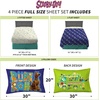 image:imageFranco Kids Bedding Super Soft Sheet Set Twin BatmanScooby Doo