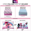 image:imageFranco Kids Bedding Super Soft Sheet Set Twin BatmanTrolls World Tour