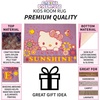 image:imageFranco Kids Room Non Slip Area Rug 69 in x 52 in BatmanHello Kitty