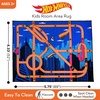image:imageFranco Kids Room Non Slip Area Rug 69 in x 52 in BatmanHot Wheels