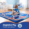image:imageFranco Kids Room Non Slip Area Rug 69 in x 52 in BatmanHot Wheels