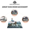 image:imageFranco Kids Room Non Slip Area Rug 69 in x 52 in BatmanJurassic World