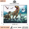 image:imageFranco Kids Room Non Slip Area Rug 69 in x 52 in BatmanJurassic World