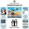 image:imageFranco Kids Room Non Slip Area Rug 69 in x 52 in BatmanPaw Patrol