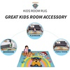 image:imageFranco Kids Room Non Slip Area Rug 69 in x 52 in BatmanPaw Patrol Girls