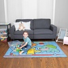 image:imageFranco Kids Room Non Slip Area Rug 69 in x 52 in BatmanPokemon