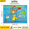 image:imageFranco Kids Room Non Slip Area Rug 69 in x 52 in BatmanPokemon