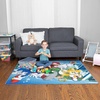 image:imageFranco Kids Room Non Slip Area Rug 69 in x 52 in BatmanSonic the Hedgehog