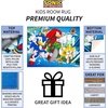 image:imageFranco Kids Room Non Slip Area Rug 69 in x 52 in BatmanSonic the Hedgehog