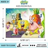 image:imageFranco Kids Room Non Slip Area Rug 69 in x 52 in BatmanSpongebob Squarepants