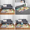image:imageFranco Kids Room Non Slip Area Rug 69 in x 52 in BatmanSpongebob Squarepants