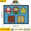 image:imageFranco Kids Room Non Slip Area Rug 69 in x 52 in BatmanSuper Mario