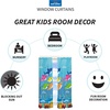 image:imageFranco Kids Room Window Curtain Panels Drapes Set 82 in x 63 in Baby SharkBaby Shark