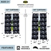image:imageFranco Kids Room Window Curtains Drapes Set 82 in x 63 in Baby SharkBatman