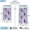 image:imageFranco Kids Room Window Curtains Drapes Set 82 in x 63 in Baby SharkDisney Frozen 2