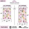 image:imageFranco Kids Room Window Curtains Drapes Set 82 in x 63 in Baby SharkDisney Princess
