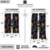 image:imageFranco Kids Room Window Curtains Drapes Set 82 in x 63 in Baby SharkFive Nights at Freddys