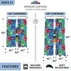 image:imageFranco Kids Room Window Curtains Drapes Set 82 in x 63 in Baby SharkMulticolour