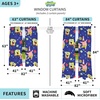 image:imageFranco Kids Room Window Curtains Drapes Set 82 in x 63 in Baby SharkSpongebob Squarepants