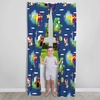 image:imageFranco Kids Room Window Curtains Drapes Set 82 in x 63 in Baby SharkSuper Mario