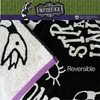 image:imageFranco Luxe Beetlejuice Halloween Goth Super Soft Plush Oversized Cotton Jacquard BathPoolBeach Towel 64 in x 34 in Officially Licensed ProductBeetlejuice