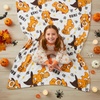 image:imageM3GAN Doll Halloween Horror Throw Blanket Super Soft Cozy Plush Bedding 46 in x 60 in Officially Licensed Product by FrancoCare Bears  Halloween