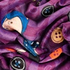 image:imageM3GAN Doll Halloween Horror Throw Blanket Super Soft Cozy Plush Bedding 46 in x 60 in Officially Licensed Product by FrancoCoraline  Ojos De Botn B