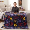 image:imageM3GAN Doll Halloween Horror Throw Blanket Super Soft Cozy Plush Bedding 46 in x 60 in Officially Licensed Product by FrancoFive Nights at Freddys