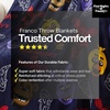 image:imageM3GAN Doll Halloween Horror Throw Blanket Super Soft Cozy Plush Bedding 46 in x 60 in Officially Licensed Product by FrancoFive Nights at Freddys